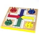 thumbnail image 2 of Juego de mesa AMEROUS Ludo Snakes and Ladders 2 en 1 de madera de 30,5 cm, 2 of 8