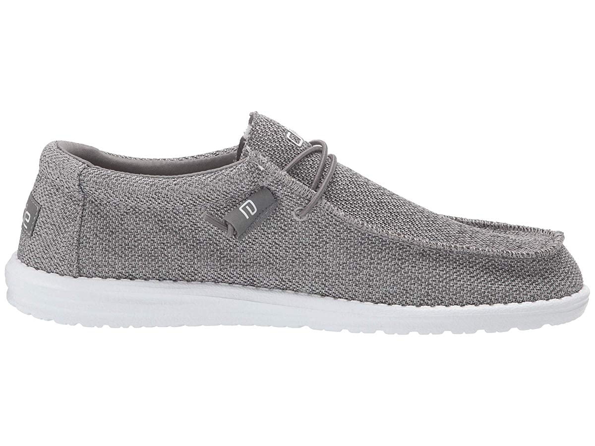 Hey Dude Wally Sox Grey/White - Walmart.com