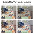 thumbnail image 5 of DEORAB Outdoor Rug 5'x8' Washable Patio Rug Non Shedding Easy Cleaning Fireworks Outside Carpet for Balcony Backyard Deck RV, 5 of 10