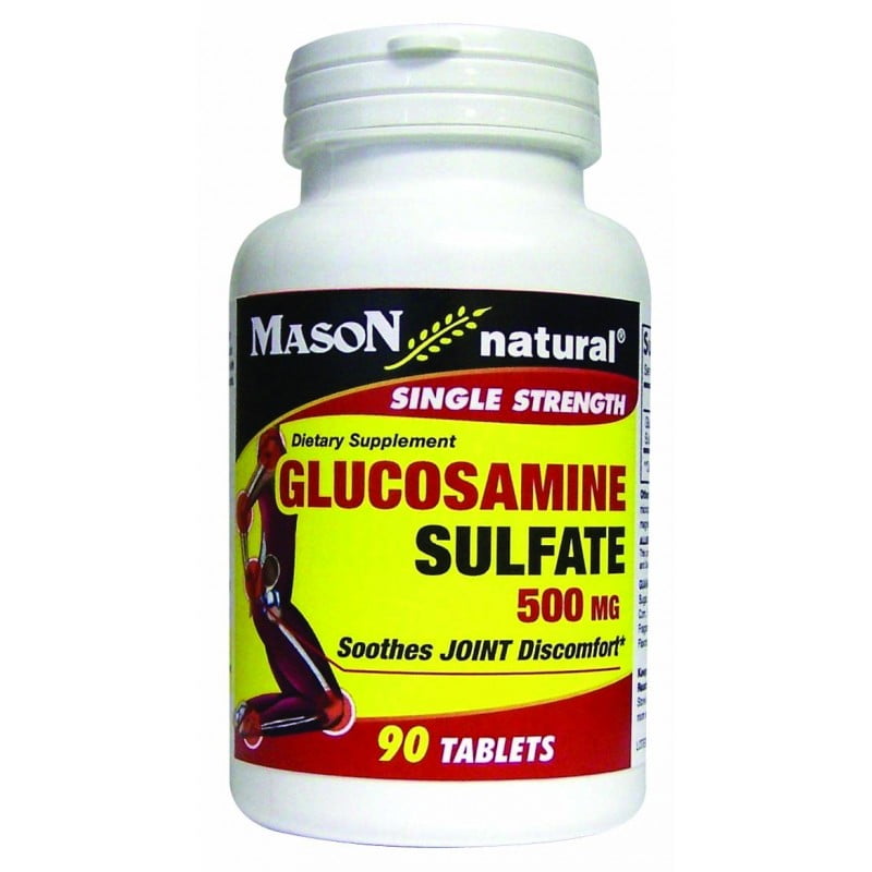Mason Vitamins 120990 Glucosamine Sulfate Tablet, 1 Bottle Walmart