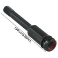 thumbnail image 2 of SPRING New Aluminum Extension Gear Shifter Lever Length For T4 1990-2003 Shift Stick Car Accessories Car Shift Knob Extender Straight, 2 of 9