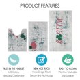 thumbnail image 3 of the US States Design 3 Piece Bathroom Rugs Set - Non-Slip Ultra Thin Bath Rugs for Bathroom Floor - Washable Cotton Bathroom Mats Set, 3 of 8