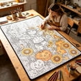 thumbnail image 6 of YYDENG Halloween DIY Coloring Blanket, 3 Sizes 70×100cm 150×130cm 150×200cm Polyester Interactive Drawing Throw Blanket For Family Hand‑Painting Activity Indoor Home Party Decoration, 6 of 8
