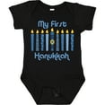 thumbnail image 3 of Inktastic 1st Hanukkah Candles Boys or Girls Baby Bodysuit, 3 of 5