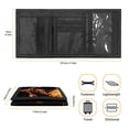 thumbnail image 6 of CHAQLIN Polyester Children's Wallet with Lightweight Foldable Children Wallets for Outdoor Sports, Flame Basketball Hero Trifold Card Wallet, 6 of 7