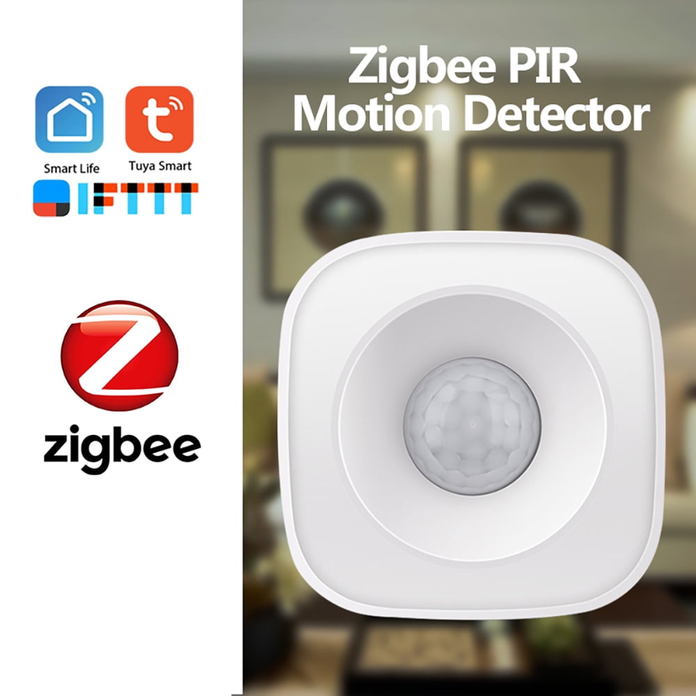 Tuya Smart Life Zigbee 3.0 Motion Sensor Rechargeable Motion Detector  Sensor PIR for Home Security Work with Smart Life Devices Build-in Tuya  Smart