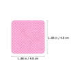 thumbnail image 3 of Lingettes de Colle pour Extensions de Cils Greffage Raclettes de Colle Rose 400 Pcs 1.9x1.9x0.04 Po, 3 of 8