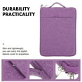 thumbnail image 2 of CIMAXIC Back to School Laptop Pouch Laptop Carrying Bag Purple Slim 1Pack 11 Inch, 2 of 6