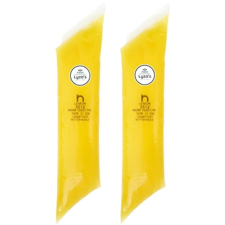 Pie & Pastry Filling DEF29 - 2 LB Bags - Gift Pack of 2 By Lyza's Sweets & Treats (Lemon)