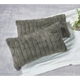 thumbnail image 2 of Home Soft Things Super Soft Decorative Pillow Covers, Set of 2, Fungi, 14" x 26", 2 of 3