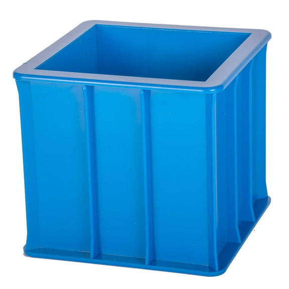 Economy Plastic Concrete Cube Mold, 150x150mm