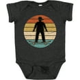 thumbnail image 3 of Inktastic Skateboarding Retro Sunset Skateboarder Boys Baby Bodysuit, 3 of 5