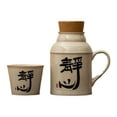 thumbnail image 1 of Matsuzay Melocotón tranquilidad Jade tetera portátil Mango bolsas verdes bolsas aisladas con sabor a alijo capacidad taza aislamiento hogar Utensilios de cocina uno 11.7*11.7*16CM, 1 of 5