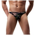 thumbnail image 2 of Tbopshirt Men's Brief Underwear Clearance,Men's Trunks Camouflage Mesh Thin Low Waist Breathable Underwear,Mens Gift, 2 of 6