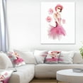 thumbnail image 1 of Woman in Pink Dress and Hat, 1 of 3