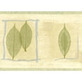 thumbnail image 3 of TRIMZ, Botanical Leaves Nature-Inspired Print, Wallpaper Border, Pre-pasted, 15 ft L x 6.88 in W, yellow, green, blue, 3 of 7