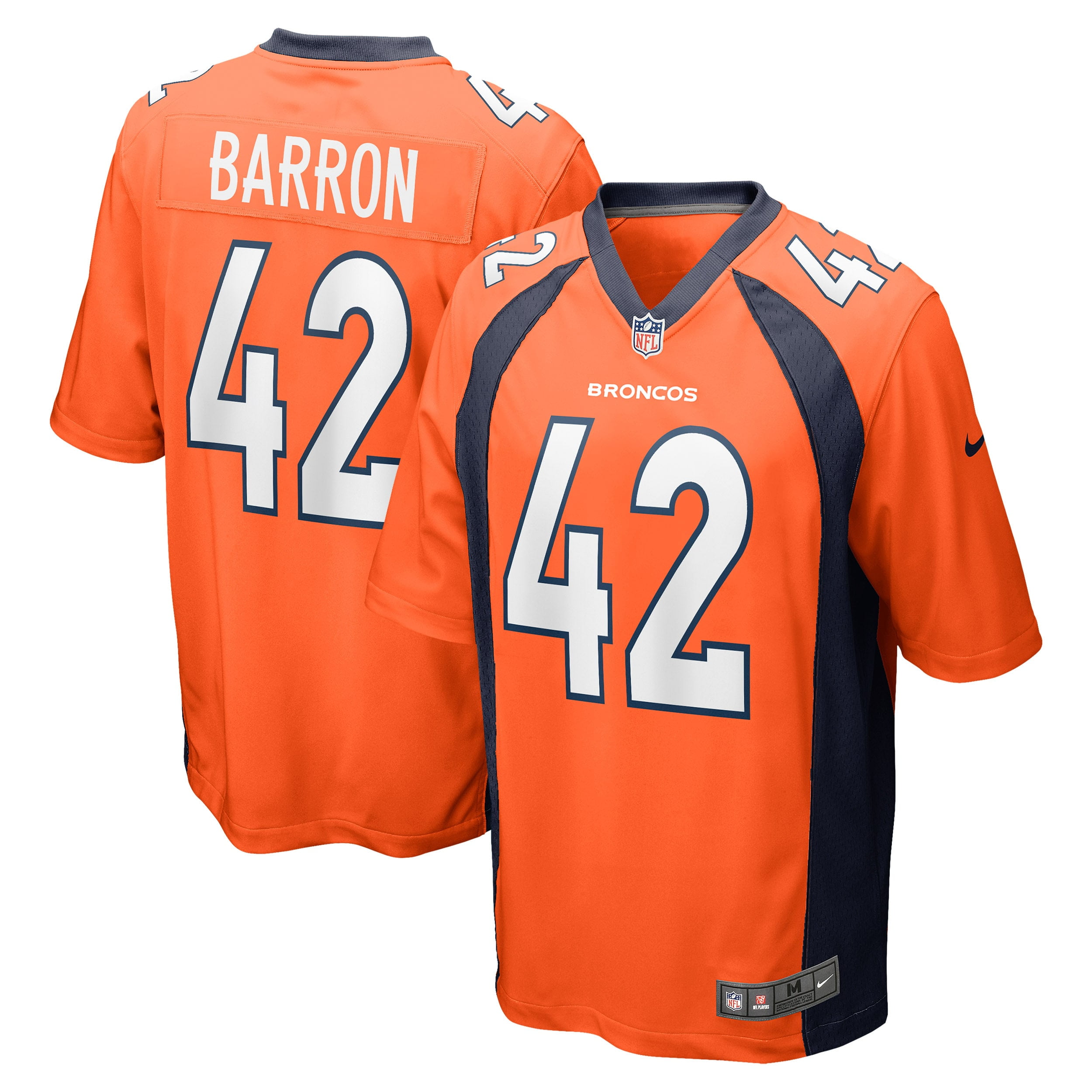 Mark Barron Denver Broncos Nike Game Jersey - Orange - Walmart.com