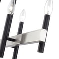 thumbnail image 6 of Livex Lighting - Denmark - 6 Light Chandelier in Mid Century Modern Style - 7.25, 6 of 14