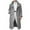 01 Gray, variant on guisaled Mens Trench Coat Classic Fit Notch Lapel Double Breasted Long Trench Coats Fall Winter Windproof Casual Wool Blend Peacoat