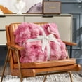 thumbnail image 4 of Rabbit Fur Blanket Print - Rose Red 70*100Cm, Blanket Soft Throw Blanket Warm Cozy Couch/Bed Blanket for Winter, Rabbit Fleece Blanket *1 Piece, 4 of 9
