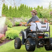 KFFKFF ATV Sprayer 60 L/15.9 Gal ATV/UTV Spot Sprayer with A Nozzle Boom 1.9 GPM