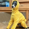 thumbnail image 2 of HQREA Dog Winter Warm Coat for Italian Greyhound Fullbody Whippet Dog Onesie, 2 of 6