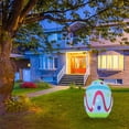thumbnail image 5 of 6/5/4/3/2/1pcs 16 Inch Easter Eggs,Easter Inflatable Egg Large Dot Print Hanging Colorful Egg Ornament Holiday Yard Garden Porch Party Outdoor Decoration Egg Easter Decorations, Toy Eggs Boys & Girls, 5 of 5