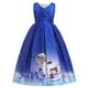 thumbnail image 5 of Vestido de Navidad para niños, vestido estampado de tela forjada, vestido de princesa para niña de Papá Noel navideño, 5 of 5