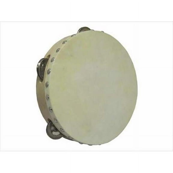 Swanson Christian Supply 11595 Instrument Tambourine Wood Small 8 In. Single