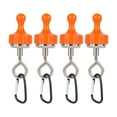 thumbnail image 2 of 4pcs Heavy Type Magnetic Hook with Carabiner Clip Strong Magnetic Tent Hook for Camping Lights Tent Accessories, 2 of 7