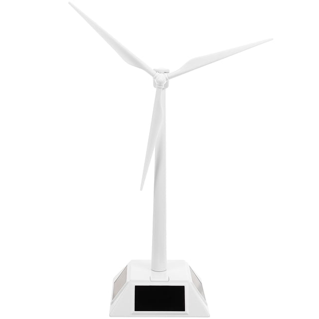Solar Windmill Model Kids Wind Mill Toy Toddlers DIY Solar Windmill Craft Scientific Windmill Model