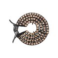 thumbnail image 1 of Ofertas Únicas 1 Pc Clips de Pelo Grace Dome Redondos para Mujeres y Niñas 3.03"x2.68"x0.98" Champán, 1 of 5