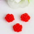 thumbnail image 6 of Melantax 50pcs Resin Rose Flower Beads DIY Accessories Decoration for Scrapbook Craft (Mixed Colors), 6 of 6