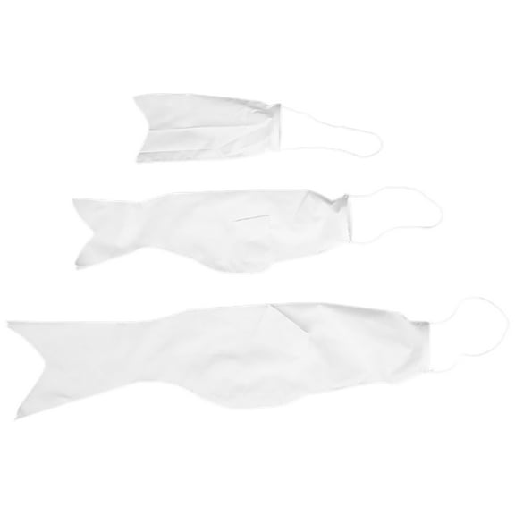 3 Pcs Banner Japanese Decor DIY Koinobori Windsock Sushi Hanging Air Cloth Child