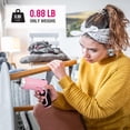 thumbnail image 4 of WORKPRO 75-Piece Pink Tool Set with 3.7V Cordless Screwdriver & Portable Steel Toolbox - Home, Garage, Dorm Essentials, 4 of 8