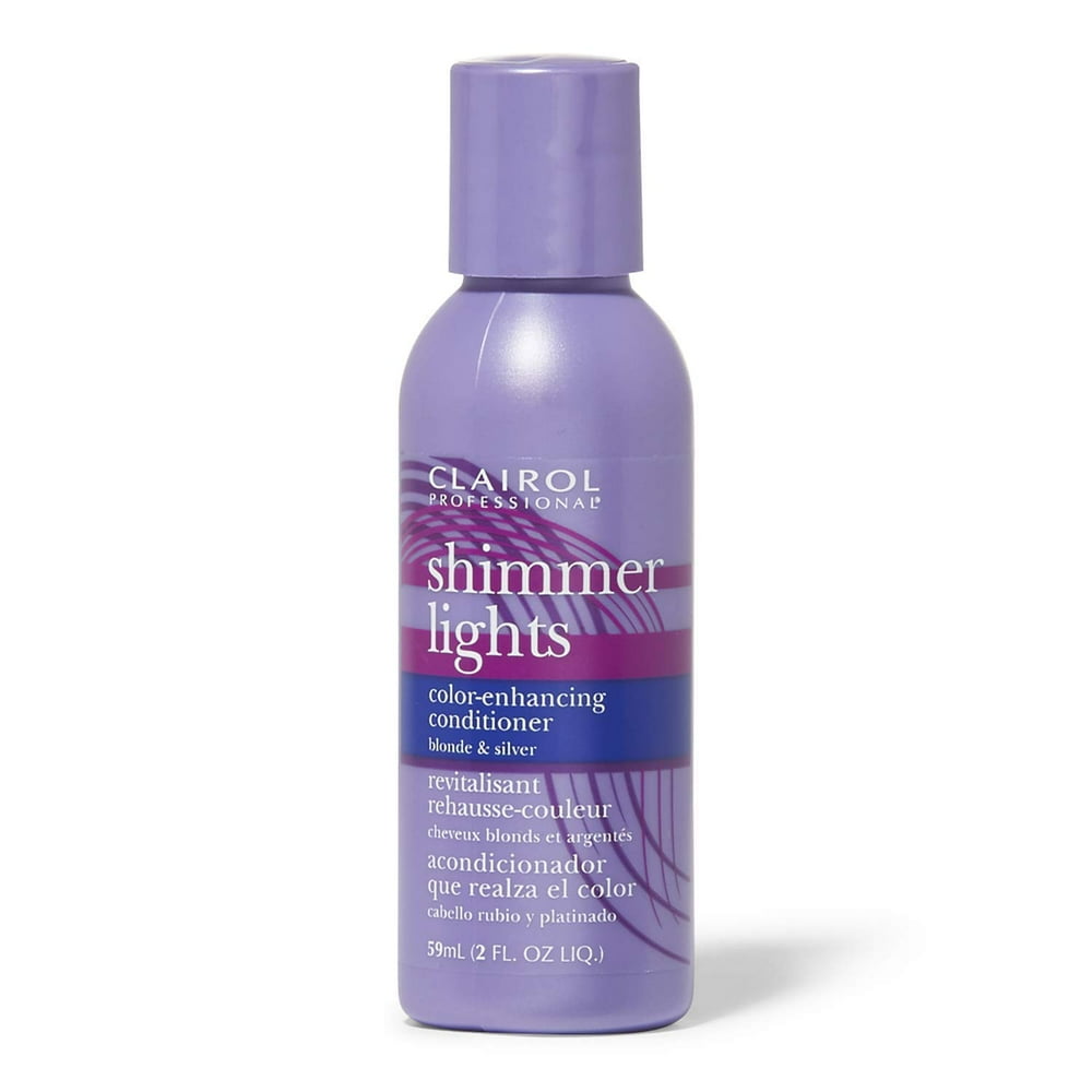 Clairol Professional Shimmer Lights Color Enhancing Conditioner, 2 oz