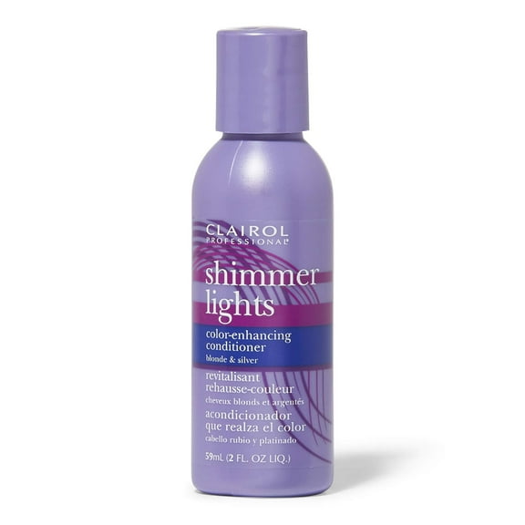 Clairol Professional Shimmer Lights Color Enhancing Conditioner, 2 oz, 3 Pack
