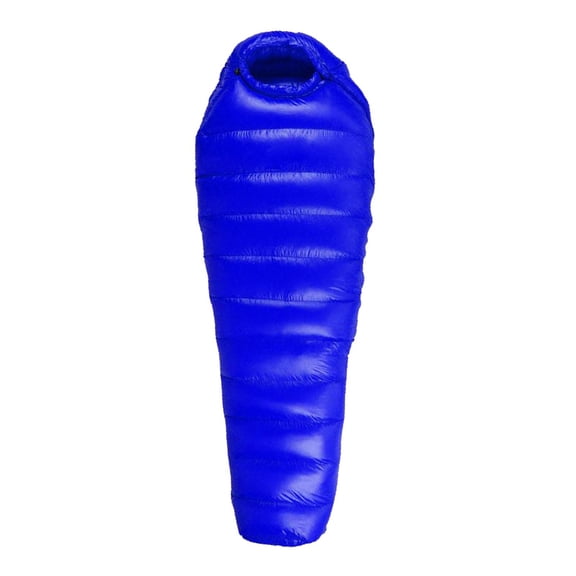 Wswqop Camping Sleeping Bag Adult Lightweight 4 Season Warm & Cold Envelope Backpacking Blue 400g