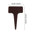 thumbnail image 2 of Plastic Plant Label Tag Waterproof Durable Garden Marker Stake for Seedlings Herbs Flowers Vegetables Identification, 2 of 7