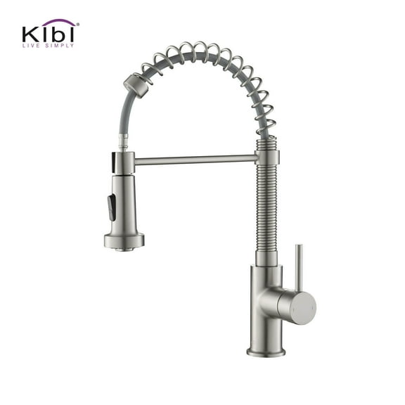 Kibi Aurora Single Handle Pull Down Kitchen Sink Faucet