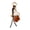 Brown, variant on Lovely Bag Charm Pendant Keyring Bells Gloves Braided Rope Keychain Bag Charm for Backpack Purse Handbag Decorations