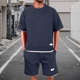 thumbnail image 3 of Clossjun Mens 2 Piece Short Set Matching Drawstring Baggy Shorts Sets Casual Summer Outfits, 3 of 5