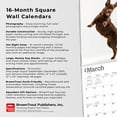 thumbnail image 5 of Chocolate Labrador Retrievers | 2024 12x24" (Hanging) Wall Calendar | BrownTrout, 5 of 8