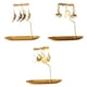 thumbnail image 1 of Portavelas giratorio,Portavelas giratorio,Portavelas Bandeja Portavelas para té,Portavelas para velas de pilar cónico,Portavelas de escritorio Moon Light Holder Decorativo,Inicio Boda Navidad, 1 of 9