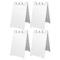 thumbnail image 1 of Plasticade Signicade Portable Folding Sidewalk 2-Sided Sign Stand, (4 Pack), 1 of 11