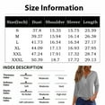 thumbnail image 2 of UoCefik Womens Summer Tops 3/4 Sleeve Casual Henley Button Down Shirts Loose Fit V Neck Tunic Summer Tees Fashion Beach Sunflower Print Blouse Khaki 3XL, 2 of 4