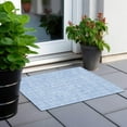 thumbnail image 6 of Addison Rugs Chantille Indoor/Outdoor Transitional Stripes Sky Washable Rectangle Rug, 1'8" x 2'6", 6 of 6