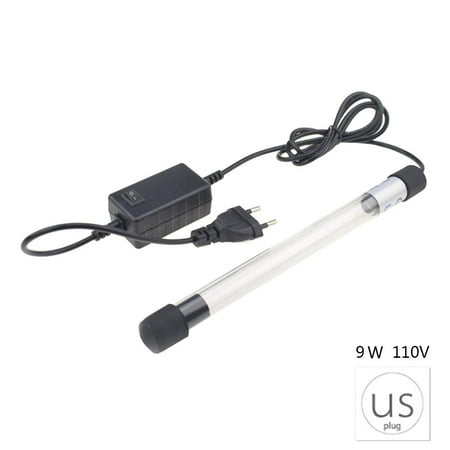 

5W/7W/9W/11W/13W Aquarium UV Sterilizer Ultraviolet Algae Removal Disinfection Tube Light Fish Tank UV Lamp US Plug