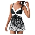 thumbnail image 1 of MKLEKYY Trajes De Baño Mujer 2 Piezas Women Two-Piece Swimsuit Bathing Suit Swimwear High Waist Monokini Tankini, 1 of 2