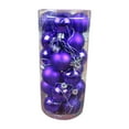 thumbnail image 2 of HCBY 24Pcs Christmas Ball Ornaments, Christmas Tree Decoration Baubles Ornaments, Shatterproof Balls for Xmas Hanging Festive Holiday Home Decor(Purple,2.36"), 2 of 6
